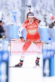 11.12.2022, Hochfilzen, Austria (AUT): Emily Dickson (CAN) -  IBU World Cup Biathlon, relay women, Hochfilzen (AUT). www.nordicfocus.com. © Manzoni/NordicFocus. Every downloaded picture is fee-liable.