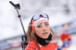 11.12.2022, Hochfilzen, Austria (AUT): Emily Dickson (CAN) -  IBU World Cup Biathlon, relay women, Hochfilzen (AUT). www.nordicfocus.com. © Manzoni/NordicFocus. Every downloaded picture is fee-liable.