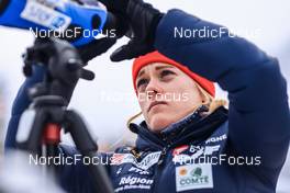 11.12.2022, Hochfilzen, Austria (AUT): Sophie Chauveau (FRA) -  IBU World Cup Biathlon, relay women, Hochfilzen (AUT). www.nordicfocus.com. © Manzoni/NordicFocus. Every downloaded picture is fee-liable.