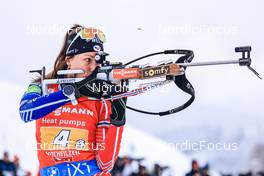 11.12.2022, Hochfilzen, Austria (AUT): Chloe Chevalier (FRA) -  IBU World Cup Biathlon, relay women, Hochfilzen (AUT). www.nordicfocus.com. © Manzoni/NordicFocus. Every downloaded picture is fee-liable.