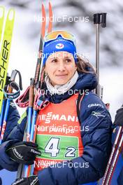 11.12.2022, Hochfilzen, Austria (AUT): Anais Chevalier-Bouchet (FRA) -  IBU World Cup Biathlon, relay women, Hochfilzen (AUT). www.nordicfocus.com. © Manzoni/NordicFocus. Every downloaded picture is fee-liable.
