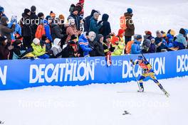 11.12.2022, Hochfilzen, Austria (AUT): Anna Magnusson (SWE) -  IBU World Cup Biathlon, relay women, Hochfilzen (AUT). www.nordicfocus.com. © Manzoni/NordicFocus. Every downloaded picture is fee-liable.