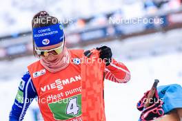 11.12.2022, Hochfilzen, Austria (AUT): Anais Chevalier-Bouchet (FRA) -  IBU World Cup Biathlon, relay women, Hochfilzen (AUT). www.nordicfocus.com. © Manzoni/NordicFocus. Every downloaded picture is fee-liable.