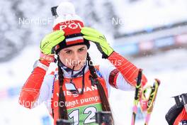 11.12.2022, Hochfilzen, Austria (AUT): Kamila Zuk (POL) -  IBU World Cup Biathlon, relay women, Hochfilzen (AUT). www.nordicfocus.com. © Manzoni/NordicFocus. Every downloaded picture is fee-liable.
