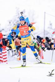 11.12.2022, Hochfilzen, Austria (AUT): Linn Persson (SWE) -  IBU World Cup Biathlon, relay women, Hochfilzen (AUT). www.nordicfocus.com. © Manzoni/NordicFocus. Every downloaded picture is fee-liable.