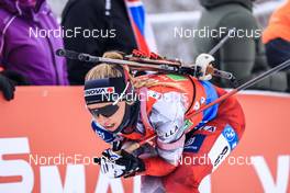 11.12.2022, Hochfilzen, Austria (AUT): Anna Gandler (AUT) -  IBU World Cup Biathlon, relay women, Hochfilzen (AUT). www.nordicfocus.com. © Manzoni/NordicFocus. Every downloaded picture is fee-liable.