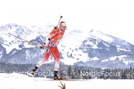 09.12.2022, Hochfilzen, Austria (AUT): Christian Gow (CAN) -  IBU World Cup Biathlon, sprint men, Hochfilzen (AUT). www.nordicfocus.com. © Manzoni/NordicFocus. Every downloaded picture is fee-liable.