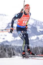 09.12.2022, Hochfilzen, Austria (AUT): Roman Rees (GER) -  IBU World Cup Biathlon, sprint men, Hochfilzen (AUT). www.nordicfocus.com. © Manzoni/NordicFocus. Every downloaded picture is fee-liable.