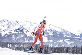 09.12.2022, Hochfilzen, Austria (AUT): Sebastian Stalder (SUI) -  IBU World Cup Biathlon, sprint men, Hochfilzen (AUT). www.nordicfocus.com. © Manzoni/NordicFocus. Every downloaded picture is fee-liable.