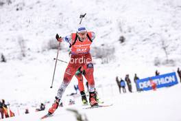 09.12.2022, Hochfilzen, Austria (AUT): Simon Eder (AUT) -  IBU World Cup Biathlon, sprint men, Hochfilzen (AUT). www.nordicfocus.com. © Manzoni/NordicFocus. Every downloaded picture is fee-liable.