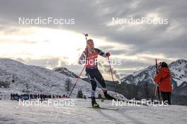 09.12.2022, Hochfilzen, Austria (AUT): Vaclav Cervenka (USA) -  IBU World Cup Biathlon, sprint men, Hochfilzen (AUT). www.nordicfocus.com. © Manzoni/NordicFocus. Every downloaded picture is fee-liable.