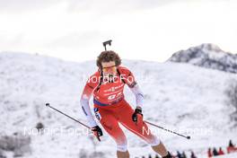 09.12.2022, Hochfilzen, Austria (AUT): Jules Burnotte (CAN) -  IBU World Cup Biathlon, sprint men, Hochfilzen (AUT). www.nordicfocus.com. © Manzoni/NordicFocus. Every downloaded picture is fee-liable.