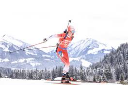 09.12.2022, Hochfilzen, Austria (AUT): Adam Runnalls (CAN) -  IBU World Cup Biathlon, sprint men, Hochfilzen (AUT). www.nordicfocus.com. © Manzoni/NordicFocus. Every downloaded picture is fee-liable.