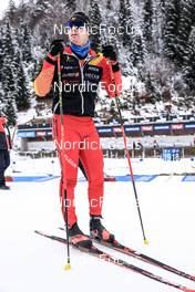 09.12.2022, Hochfilzen, Austria (AUT): Florent Claude (BEL) -  IBU World Cup Biathlon, sprint men, Hochfilzen (AUT). www.nordicfocus.com. © Manzoni/NordicFocus. Every downloaded picture is fee-liable.