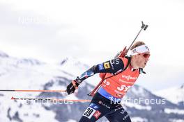 09.12.2022, Hochfilzen, Austria (AUT): Johannes Dale (NOR) -  IBU World Cup Biathlon, sprint men, Hochfilzen (AUT). www.nordicfocus.com. © Manzoni/NordicFocus. Every downloaded picture is fee-liable.
