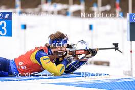 09.12.2022, Hochfilzen, Austria (AUT): Peppe Femling (SWE) -  IBU World Cup Biathlon, sprint men, Hochfilzen (AUT). www.nordicfocus.com. © Manzoni/NordicFocus. Every downloaded picture is fee-liable.