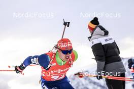 09.12.2022, Hochfilzen, Austria (AUT): Alex Cisar (SLO) -  IBU World Cup Biathlon, sprint men, Hochfilzen (AUT). www.nordicfocus.com. © Manzoni/NordicFocus. Every downloaded picture is fee-liable.