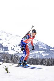09.12.2022, Hochfilzen, Austria (AUT): Eric Perrot (FRA) -  IBU World Cup Biathlon, sprint men, Hochfilzen (AUT). www.nordicfocus.com. © Manzoni/NordicFocus. Every downloaded picture is fee-liable.