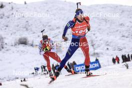 09.12.2022, Hochfilzen, Austria (AUT): Emilien Claude (FRA) -  IBU World Cup Biathlon, sprint men, Hochfilzen (AUT). www.nordicfocus.com. © Manzoni/NordicFocus. Every downloaded picture is fee-liable.