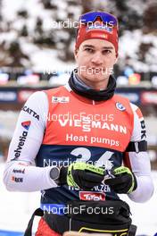 09.12.2022, Hochfilzen, Austria (AUT): Niklas Hartweg (SUI) -  IBU World Cup Biathlon, sprint men, Hochfilzen (AUT). www.nordicfocus.com. © Manzoni/NordicFocus. Every downloaded picture is fee-liable.
