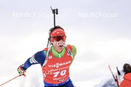 09.12.2022, Hochfilzen, Austria (AUT): Miha Dovzan (SLO) -  IBU World Cup Biathlon, sprint men, Hochfilzen (AUT). www.nordicfocus.com. © Manzoni/NordicFocus. Every downloaded picture is fee-liable.