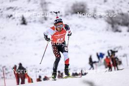 09.12.2022, Hochfilzen, Austria (AUT): Jin Nakajima (JPN) -  IBU World Cup Biathlon, sprint men, Hochfilzen (AUT). www.nordicfocus.com. © Manzoni/NordicFocus. Every downloaded picture is fee-liable.