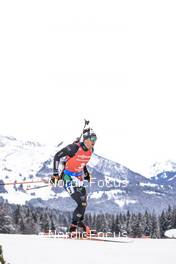 09.12.2022, Hochfilzen, Austria (AUT): Tommaso Giacomel (ITA) -  IBU World Cup Biathlon, sprint men, Hochfilzen (AUT). www.nordicfocus.com. © Manzoni/NordicFocus. Every downloaded picture is fee-liable.