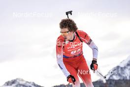 09.12.2022, Hochfilzen, Austria (AUT): Jules Burnotte (CAN) -  IBU World Cup Biathlon, sprint men, Hochfilzen (AUT). www.nordicfocus.com. © Manzoni/NordicFocus. Every downloaded picture is fee-liable.