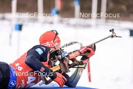 09.12.2022, Hochfilzen, Austria (AUT): Benedikt Doll (GER) -  IBU World Cup Biathlon, sprint men, Hochfilzen (AUT). www.nordicfocus.com. © Manzoni/NordicFocus. Every downloaded picture is fee-liable.