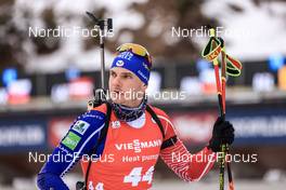 09.12.2022, Hochfilzen, Austria (AUT): Emilien Jacquelin (FRA) -  IBU World Cup Biathlon, sprint men, Hochfilzen (AUT). www.nordicfocus.com. © Manzoni/NordicFocus. Every downloaded picture is fee-liable.