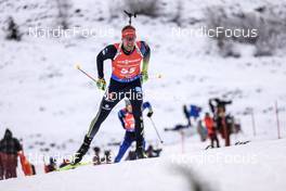 09.12.2022, Hochfilzen, Austria (AUT): Johannes Kuehn (GER) -  IBU World Cup Biathlon, sprint men, Hochfilzen (AUT). www.nordicfocus.com. © Manzoni/NordicFocus. Every downloaded picture is fee-liable.