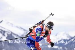 09.12.2022, Hochfilzen, Austria (AUT): Eric Perrot (FRA) -  IBU World Cup Biathlon, sprint men, Hochfilzen (AUT). www.nordicfocus.com. © Manzoni/NordicFocus. Every downloaded picture is fee-liable.