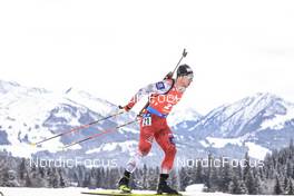 09.12.2022, Hochfilzen, Austria (AUT): David Komatz (AUT) -  IBU World Cup Biathlon, sprint men, Hochfilzen (AUT). www.nordicfocus.com. © Manzoni/NordicFocus. Every downloaded picture is fee-liable.