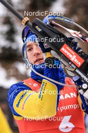 09.12.2022, Hochfilzen, Austria (AUT): Sebastian Samuelsson (SWE) -  IBU World Cup Biathlon, sprint men, Hochfilzen (AUT). www.nordicfocus.com. © Manzoni/NordicFocus. Every downloaded picture is fee-liable.