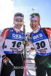 08.12.2022, Hochfilzen, Austria (AUT): Emily Dickson (CAN), Emma Lunder (CAN), (l-r) -  IBU World Cup Biathlon, sprint women, Hochfilzen (AUT). www.nordicfocus.com. © Manzoni/NordicFocus. Every downloaded picture is fee-liable.