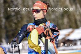 08.12.2022, Hochfilzen, Austria (AUT): Vanessa Voigt (GER) -  IBU World Cup Biathlon, sprint women, Hochfilzen (AUT). www.nordicfocus.com. © Manzoni/NordicFocus. Every downloaded picture is fee-liable.
