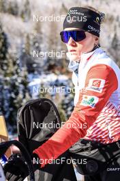 08.12.2022, Hochfilzen, Austria (AUT): Sophie Chauveau (FRA) -  IBU World Cup Biathlon, sprint women, Hochfilzen (AUT). www.nordicfocus.com. © Manzoni/NordicFocus. Every downloaded picture is fee-liable.