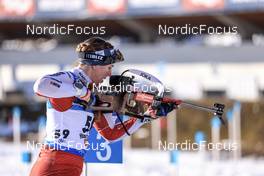 08.12.2022, Hochfilzen, Austria (AUT): Lena Haecki-Gross (SUI) -  IBU World Cup Biathlon, sprint women, Hochfilzen (AUT). www.nordicfocus.com. © Manzoni/NordicFocus. Every downloaded picture is fee-liable.