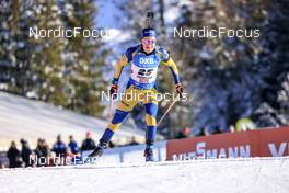 08.12.2022, Hochfilzen, Austria (AUT): Johanna Skottheim (SWE) -  IBU World Cup Biathlon, sprint women, Hochfilzen (AUT). www.nordicfocus.com. © Manzoni/NordicFocus. Every downloaded picture is fee-liable.