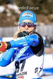 08.12.2022, Hochfilzen, Austria (AUT): Regina Ermits (EST) -  IBU World Cup Biathlon, sprint women, Hochfilzen (AUT). www.nordicfocus.com. © Manzoni/NordicFocus. Every downloaded picture is fee-liable.