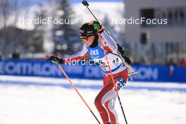 08.12.2022, Hochfilzen, Austria (AUT): Aita Gasparin (SUI) -  IBU World Cup Biathlon, sprint women, Hochfilzen (AUT). www.nordicfocus.com. © Manzoni/NordicFocus. Every downloaded picture is fee-liable.