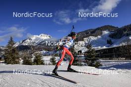 08.12.2022, Hochfilzen, Austria (AUT): Elisa Gasparin (SUI) -  IBU World Cup Biathlon, sprint women, Hochfilzen (AUT). www.nordicfocus.com. © Manzoni/NordicFocus. Every downloaded picture is fee-liable.