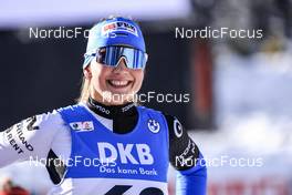 08.12.2022, Hochfilzen, Austria (AUT): Susan Kuelm (EST) -  IBU World Cup Biathlon, sprint women, Hochfilzen (AUT). www.nordicfocus.com. © Manzoni/NordicFocus. Every downloaded picture is fee-liable.