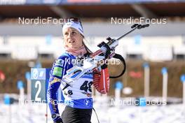 08.12.2022, Hochfilzen, Austria (AUT): Anais Chevalier-Bouchet (FRA) -  IBU World Cup Biathlon, sprint women, Hochfilzen (AUT). www.nordicfocus.com. © Manzoni/NordicFocus. Every downloaded picture is fee-liable.