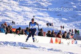 08.12.2022, Hochfilzen, Austria (AUT): Karoline Offigstad Knotten (NOR) -  IBU World Cup Biathlon, sprint women, Hochfilzen (AUT). www.nordicfocus.com. © Manzoni/NordicFocus. Every downloaded picture is fee-liable.