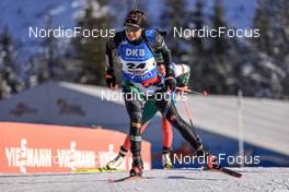 08.12.2022, Hochfilzen, Austria (AUT): Dorothea Wierer (ITA) -  IBU World Cup Biathlon, sprint women, Hochfilzen (AUT). www.nordicfocus.com. © Manzoni/NordicFocus. Every downloaded picture is fee-liable.