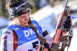 08.12.2022, Hochfilzen, Austria (AUT): Lena Haecki-Gross (SUI) -  IBU World Cup Biathlon, sprint women, Hochfilzen (AUT). www.nordicfocus.com. © Manzoni/NordicFocus. Every downloaded picture is fee-liable.