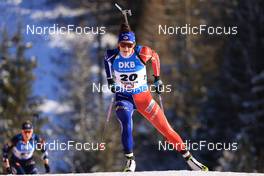 08.12.2022, Hochfilzen, Austria (AUT): Lou Jeanmonnot (FRA) -  IBU World Cup Biathlon, sprint women, Hochfilzen (AUT). www.nordicfocus.com. © Manzoni/NordicFocus. Every downloaded picture is fee-liable.