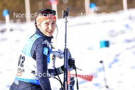 08.12.2022, Hochfilzen, Austria (AUT): Juliane Fruehwirt (GER) -  IBU World Cup Biathlon, sprint women, Hochfilzen (AUT). www.nordicfocus.com. © Manzoni/NordicFocus. Every downloaded picture is fee-liable.