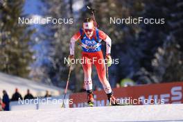 08.12.2022, Hochfilzen, Austria (AUT): Emma Lunder (CAN) -  IBU World Cup Biathlon, sprint women, Hochfilzen (AUT). www.nordicfocus.com. © Manzoni/NordicFocus. Every downloaded picture is fee-liable.